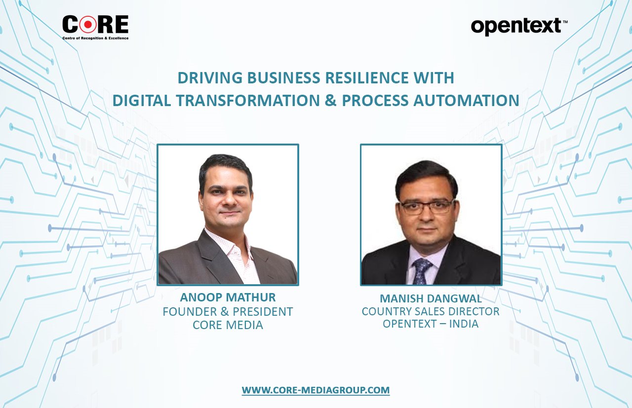 Driving business resilience with digital transformation and process