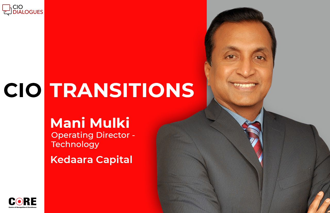 Former Tata Capital CIO Mani Mulki joins Kedaara Capital