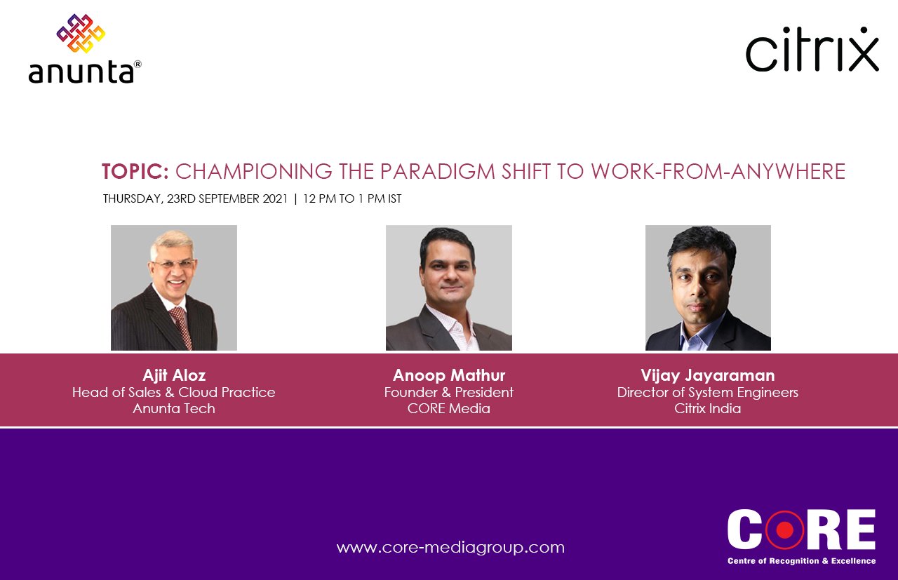 Championing the Paradigm Shift to Work-from-Anywhere