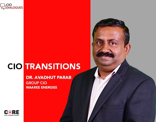 Dr. Avadhut Parab is appointed as Group CIO at Waaree Energies