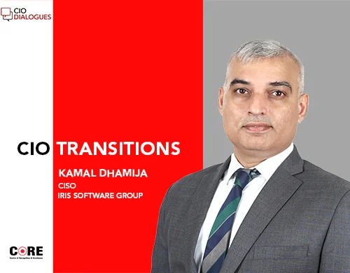 Kamal Dhamija, an esteemed cybersecurity leader with over 15 years of industry experience, recently joined IRIS Software Group as the Chief Information Security Officer (CISO).