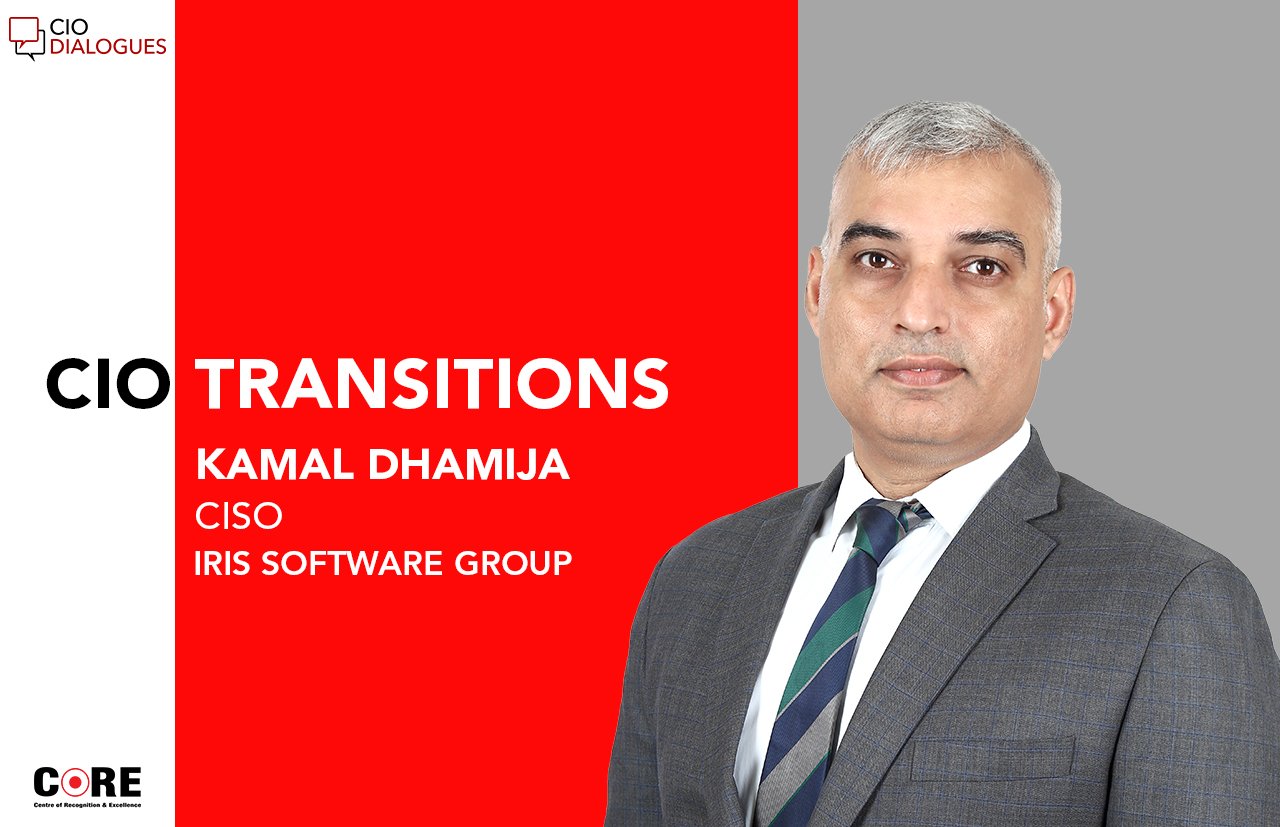 Kamal Dhamija, an esteemed cybersecurity leader with over 15 years of industry experience, recently joined IRIS Software Group as the Chief Information Security Officer (CISO).