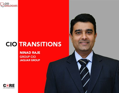 Ninad Raje is appointed as the Group CIO at Jaquar Group